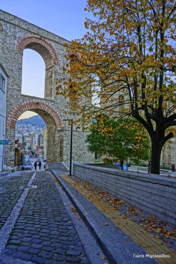 Old-Town Roof-Garden Suite Kavala Bagian luar foto